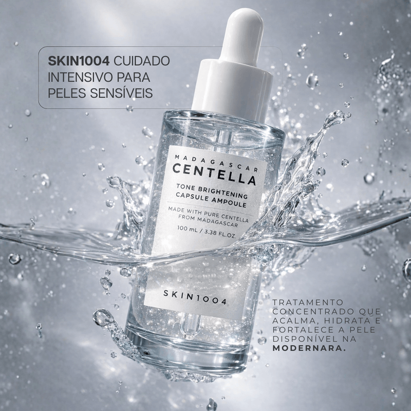 SKIN1004 - Ampola Iluminadora com Cápsulas de Centella Madagascar