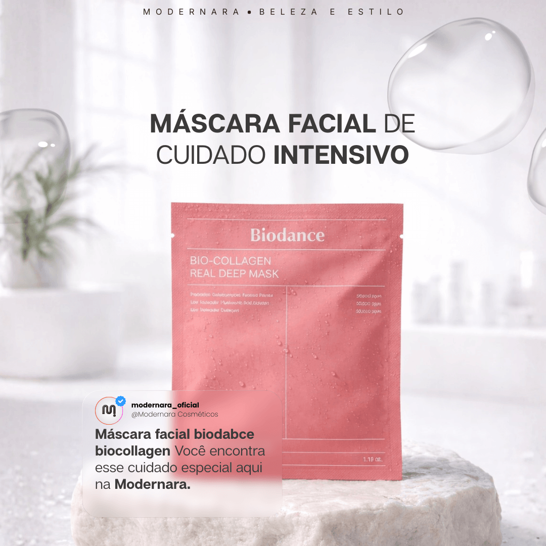 Máscara Facial Biodance Bio Collagen – Hidratação Profunda & Firmeza Instantânea