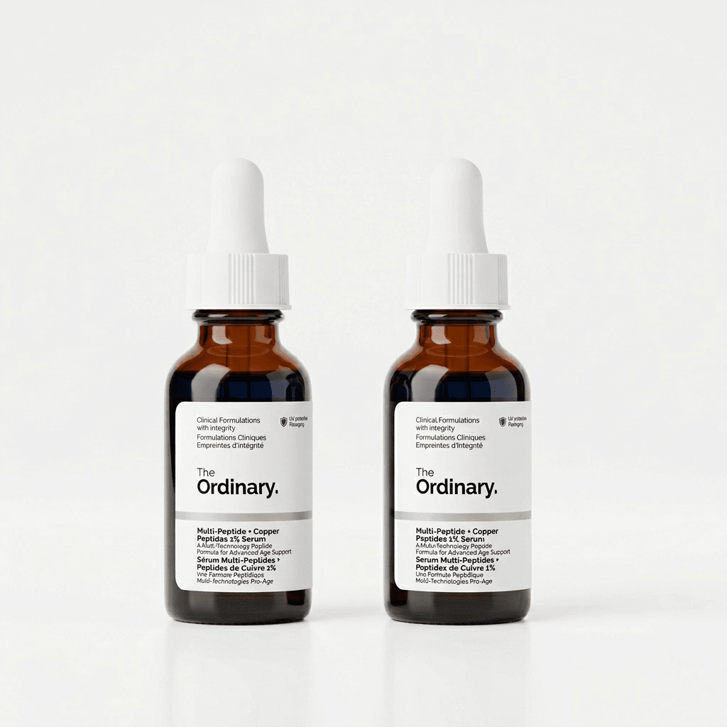 Sérum Multi-Peptídeo + Peptídeos de Cobre 1% The Ordinary | Aparência da Pele Mais Firme