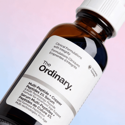 Sérum Multi-Peptídeo + Peptídeos de Cobre 1% The Ordinary | Aparência da Pele Mais Firme