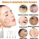 Aparelho Alta Frequência Portátil Ozônio Tratamento de Pele Facial e Capilar Removedor de Acne Cravos 4 ou 5 Eletrodos