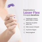 Depilador Facial e Corporal Sem Dor - Recarregável